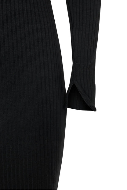 VESTIDO BÁSICO GOLA ALTA GESTANTE